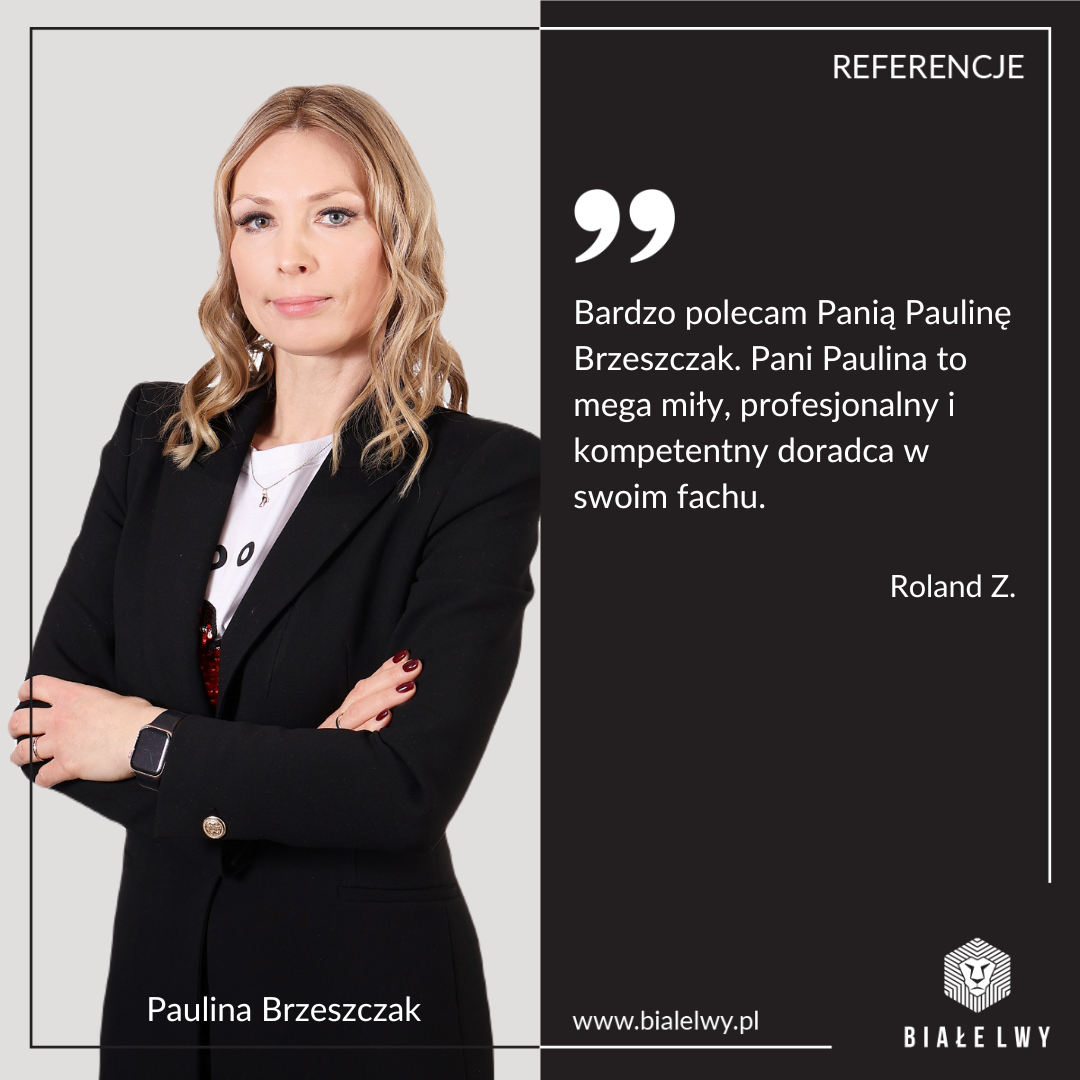 Paulina Brzeszczak opinia referencja agent nieruchomości Warszawa